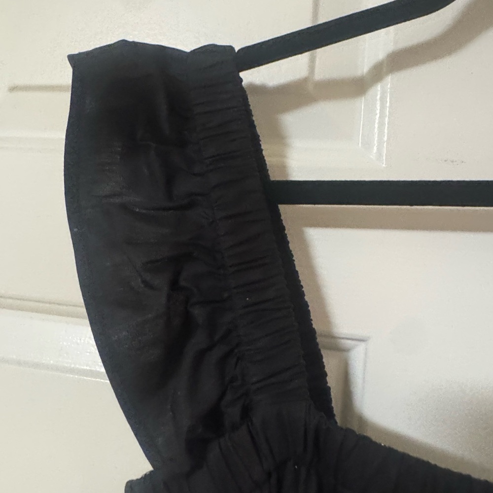 crown & ivy Black Mini Dress with Rainbow Hem - Picture 3 of 6